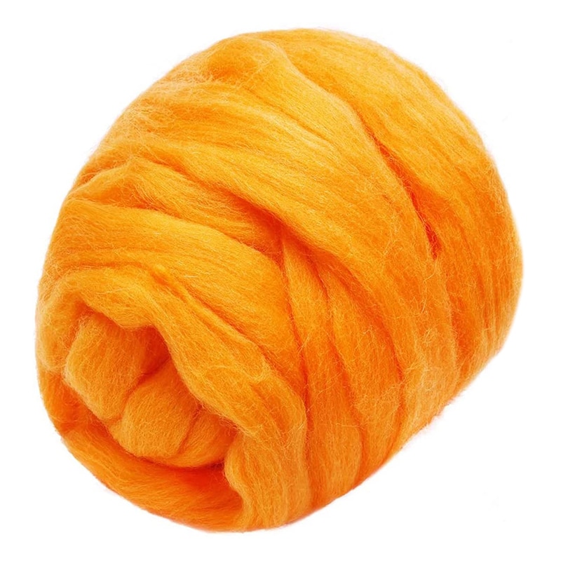 Lmdz Wol Vilten Levert, 100% Zuivere Wol, Chunky Garen, spinning Wol Roving Voor Naaldvilten Nat Vilten Diy Hand Spinning