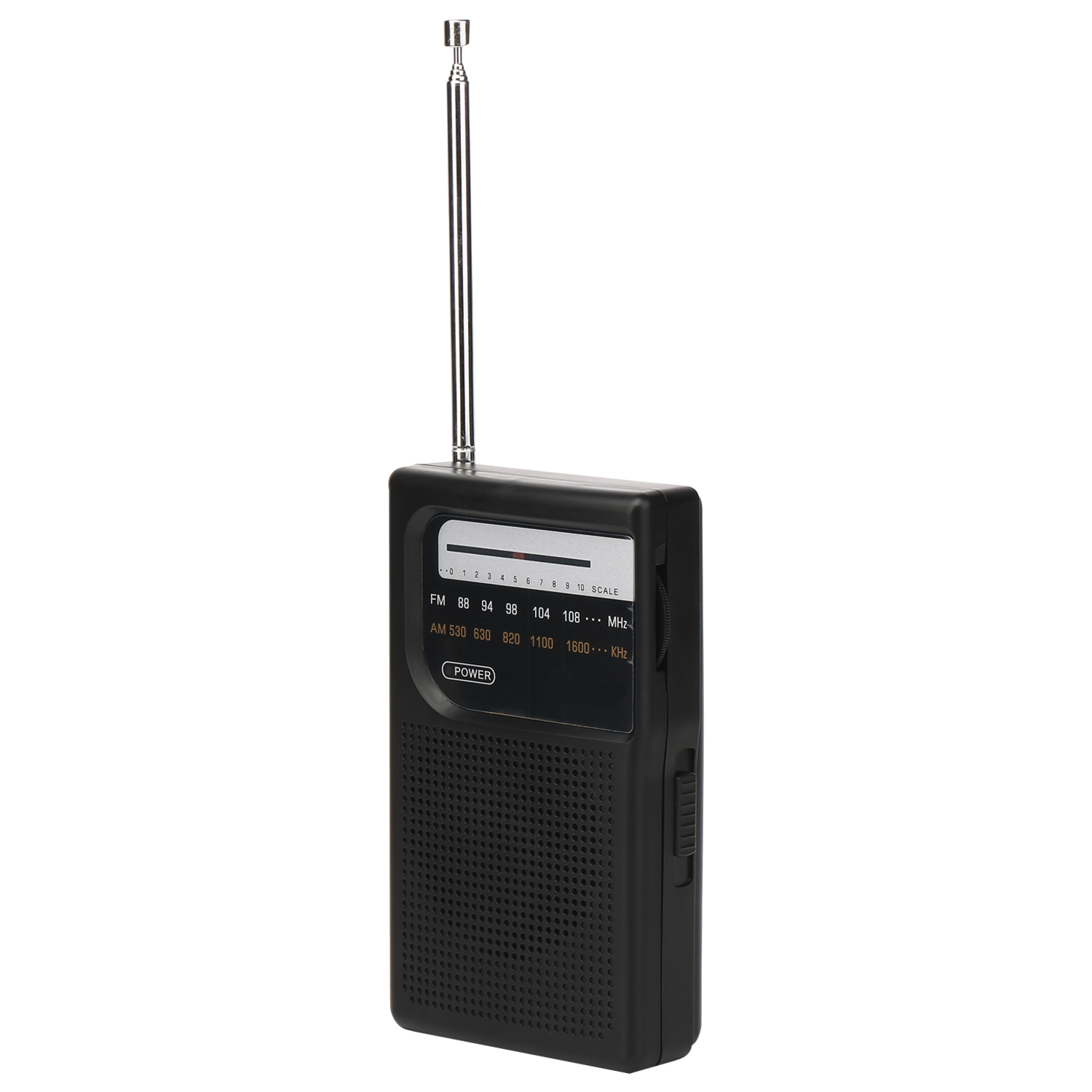 Przenośne mini radio AM / FM dwuzakresowe stereofoniczne radio kieszonkowe odpowiednie do pieszych wędrówek kempingowych z gniazdem słuchawkowym