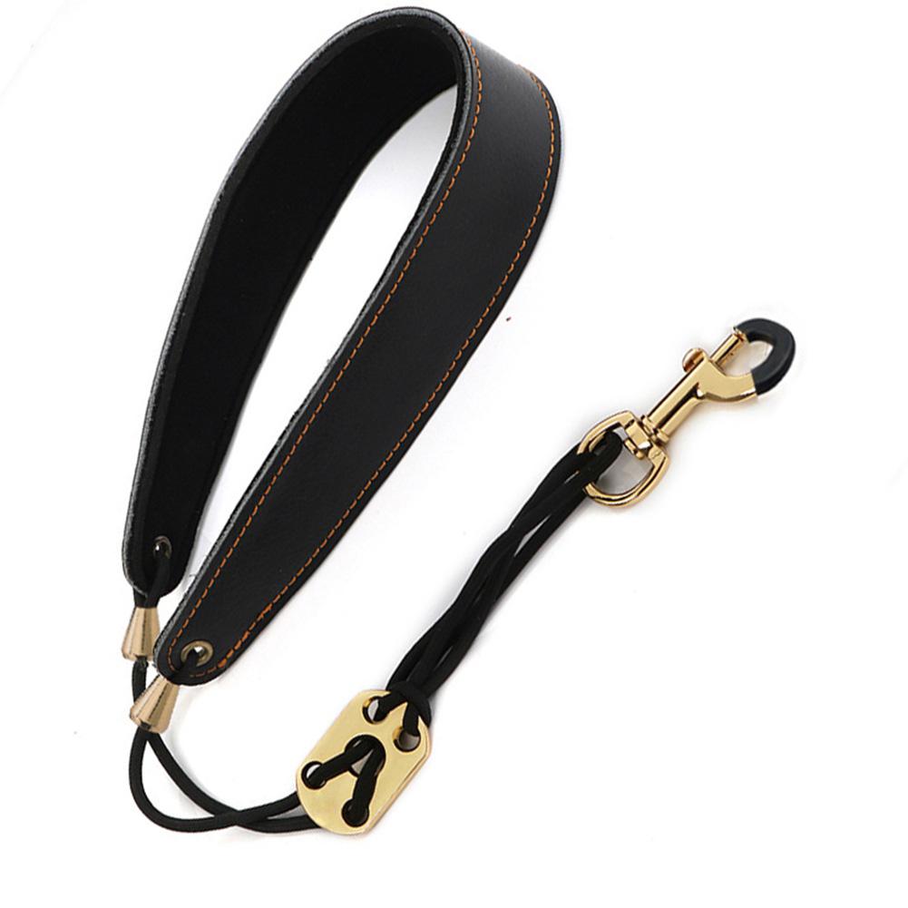 Sax Strap Alto Saxophone Althorn EWI Adjustable Neck Belt Leather Belts Saxphone Hanging Straps Music Instrument Accessories