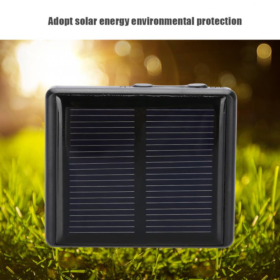 Mini localizador GPS portátil de animales para mascotas GSM GPRS, rastreador de energía Solar a prueba de agua, antipérdida para vacas
