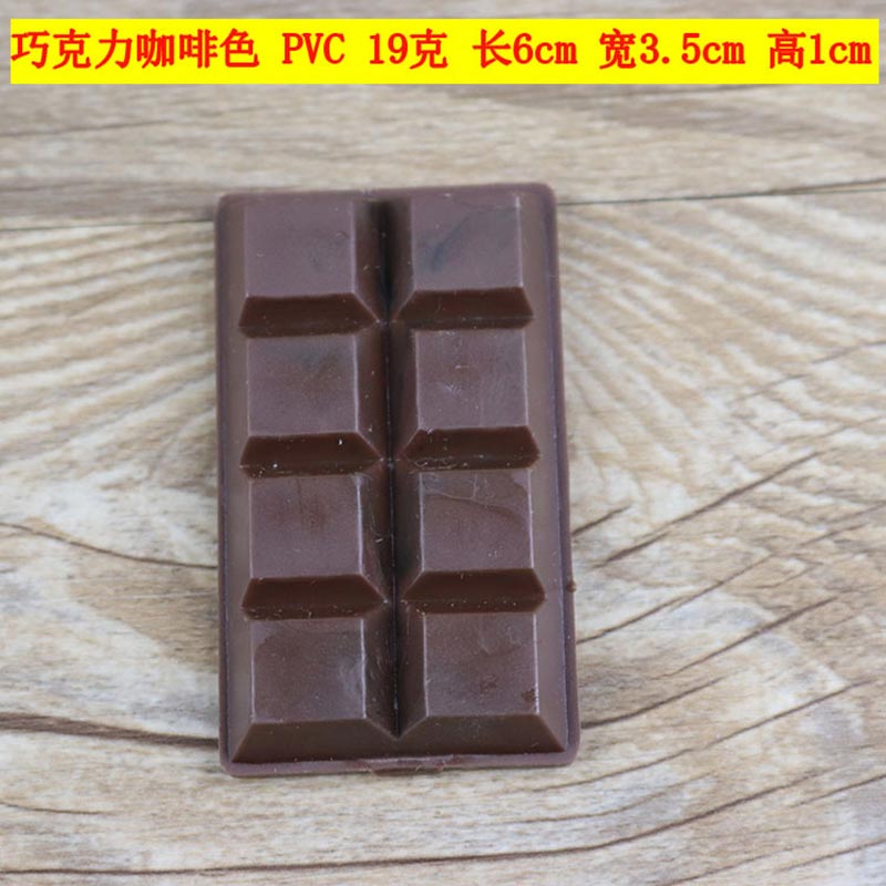 Kunstig mad pvc chokolade chip cookies diy kage fest butik vindue dekoration: Kaffe