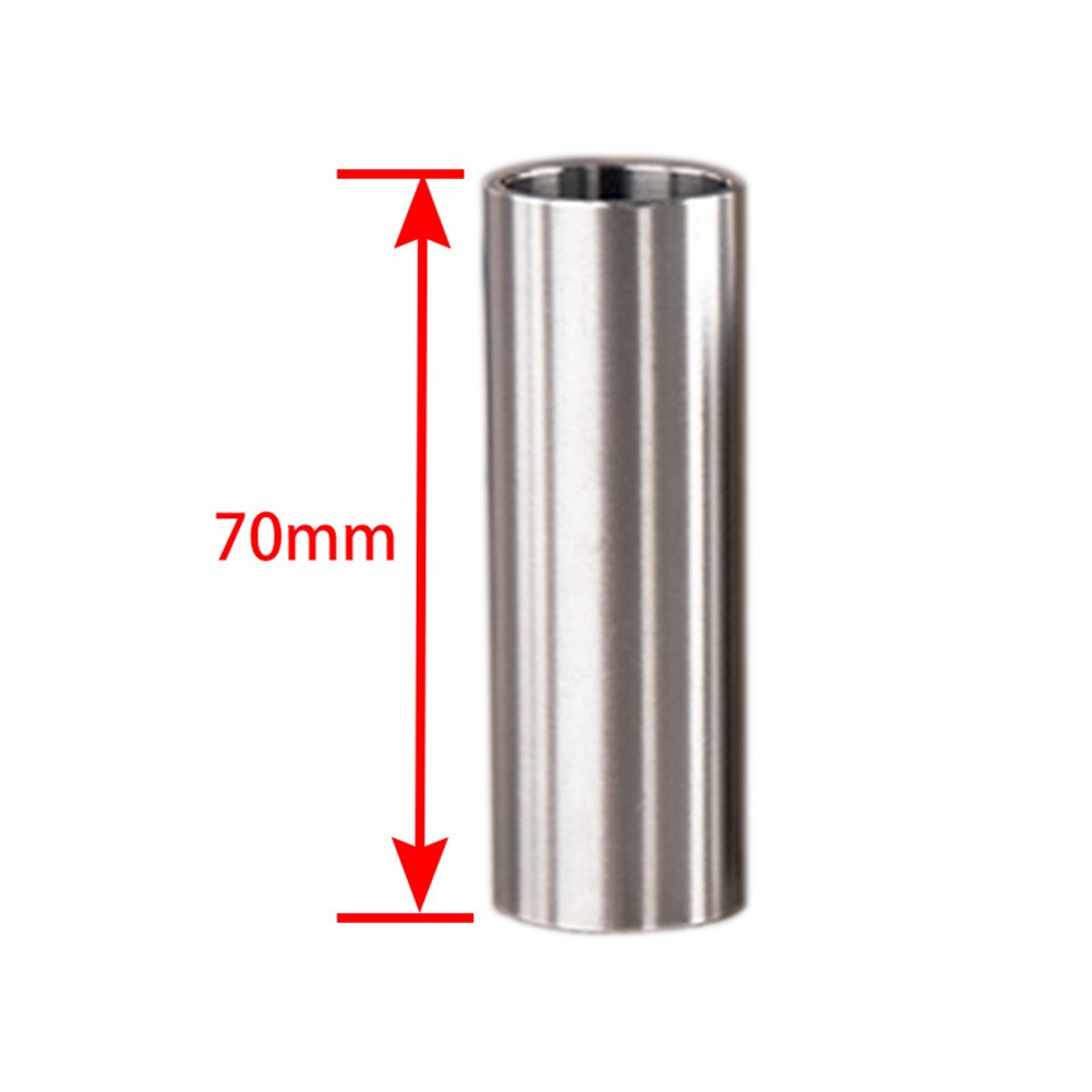 Resonator Strings Guitar Slide Excellent Intonation Electric Acoustic Guitar Slide Steel Slider Set 28 51 60 70 mm Sizes: Burgundy