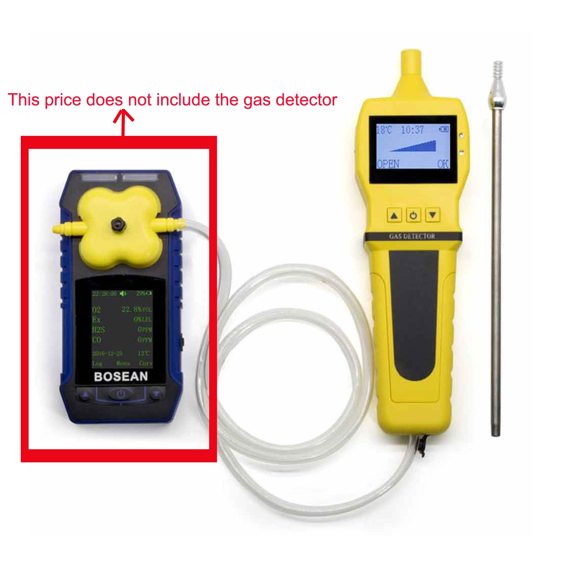 BH-GSP Digital Gas Sampling Pump Portable Industry Charging Smart External Pump Sampler Device
