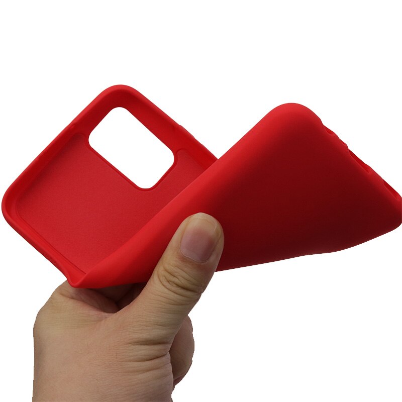 A02s etui Samsung Galaxy A02S SM-A025F A 02S jedwabisty silikonowy pokrowiec wysokiej jakości miękki w dotyku tył ochronny