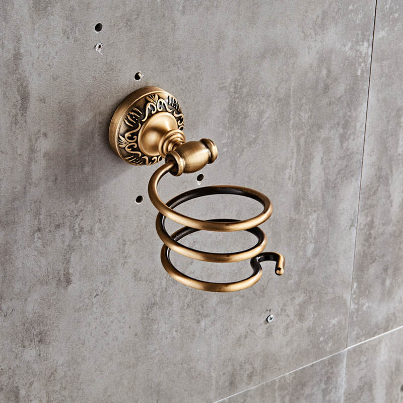 Antique bronze Bathroom accessories set Toilet Paper Holder Towel Rack Tissue Holder Roll Paper Holder: Brown