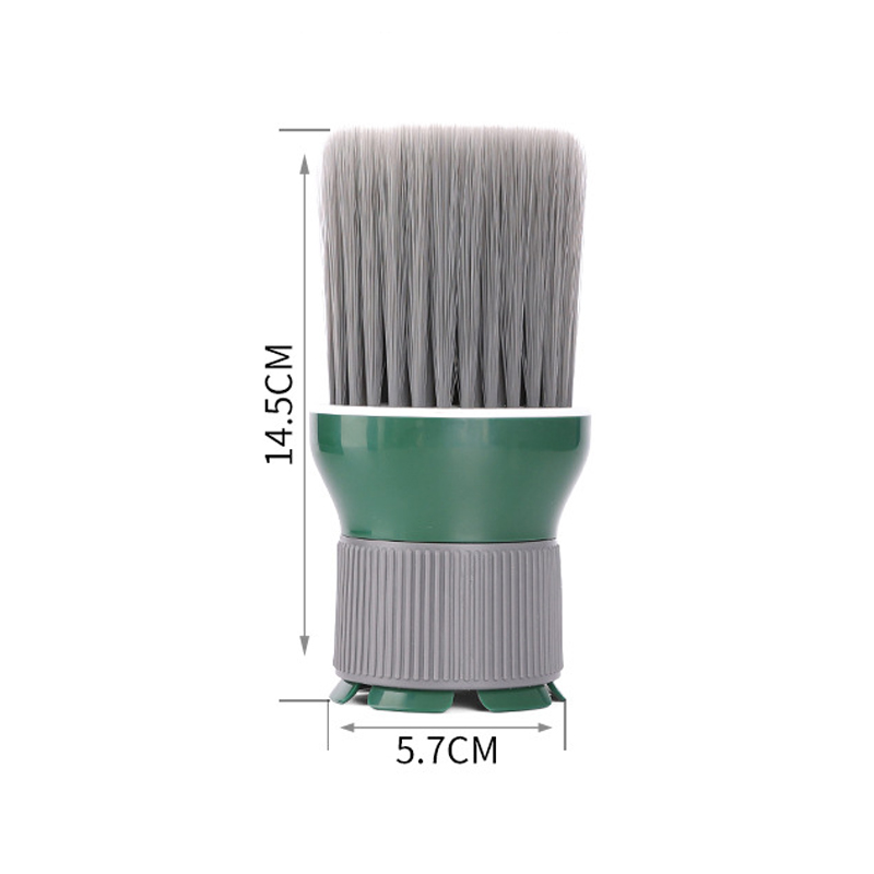 Barbertop-cepillo secador de pelo para salón, limpieza de cuello tourbano, peluquería, corte de pelo, herramienta de cepillo de peluquero triturado