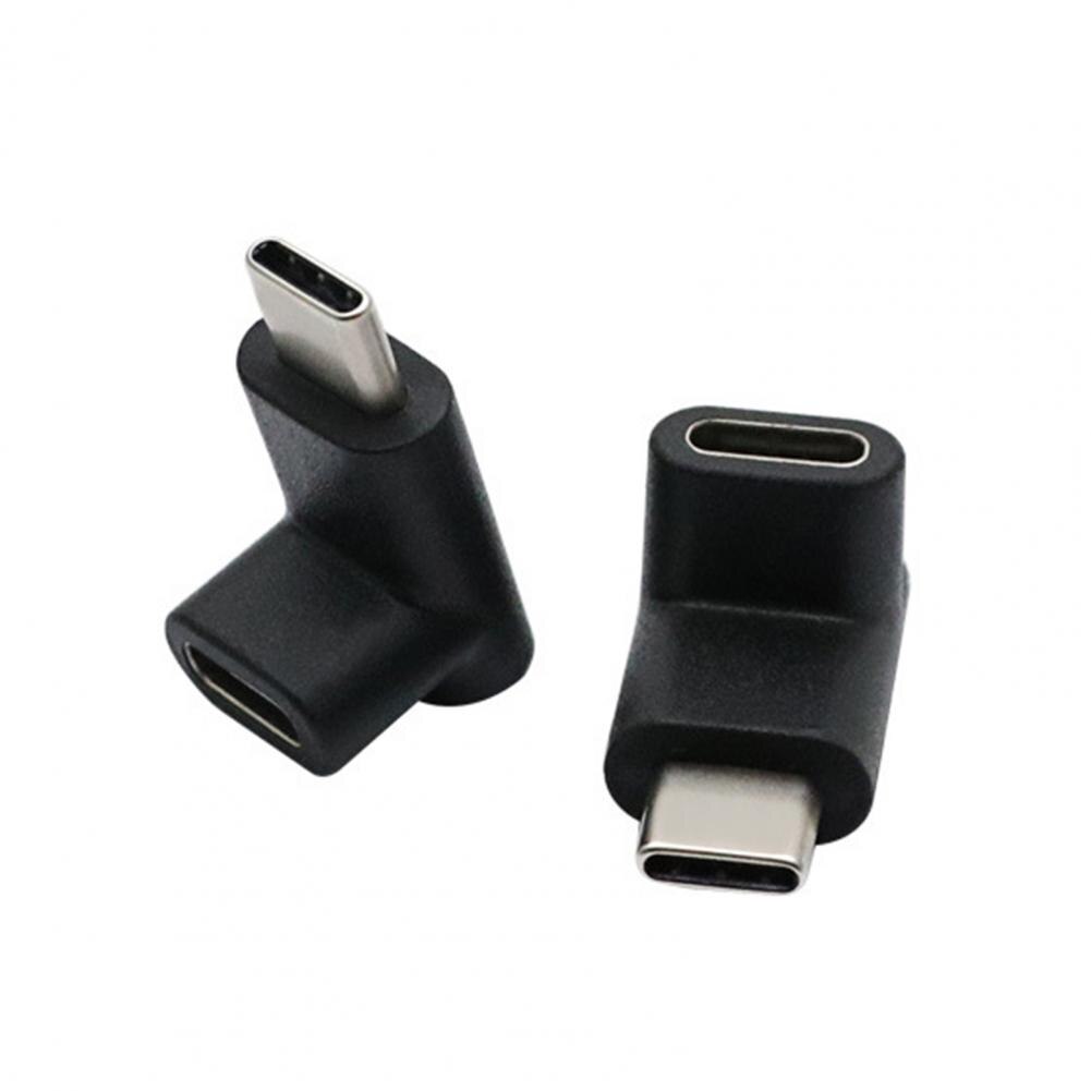 Right Angle 90 Degree USB 3.1 Type C Male to Femal... – Grandado