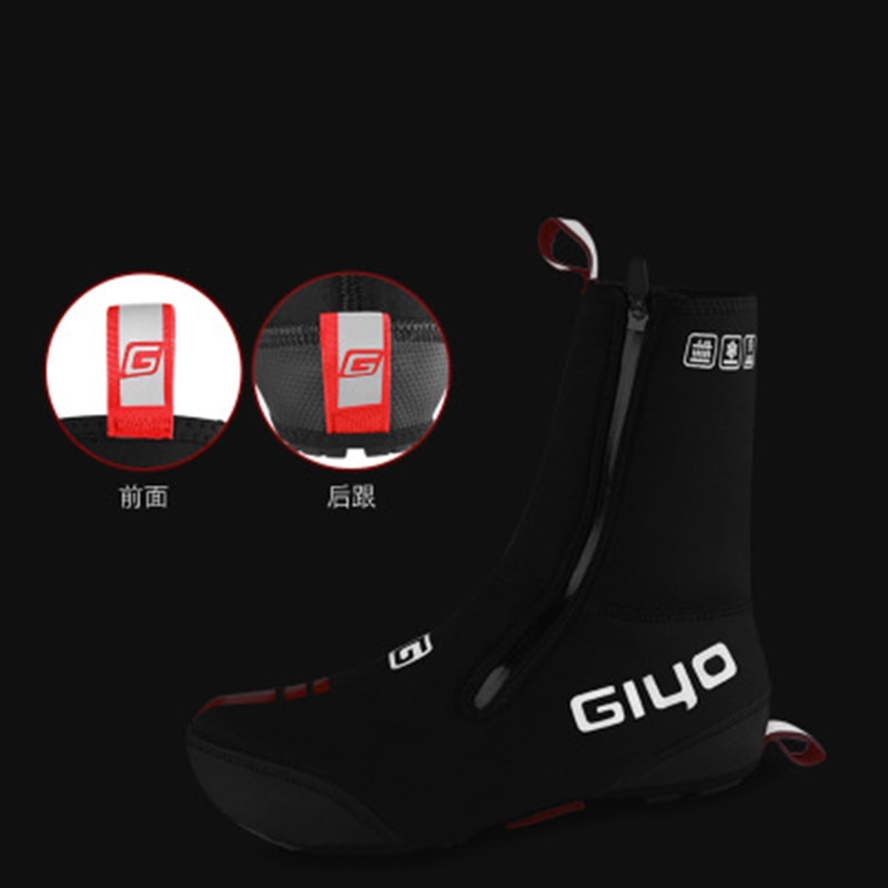 Giyo fiets overschoenen waterdicht winddicht regenbestendig fleece mtb racefiets warme fietsschoenen overschoenen fiets winter thermische beschermer