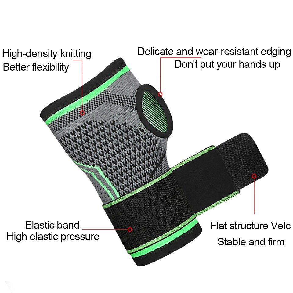 1pc handgelenkschützer-bänder sport-schutzausrüstung fitness handgelenk-handflächenstütze gewichtheben handgelenkstütze übungshandflächenpolster