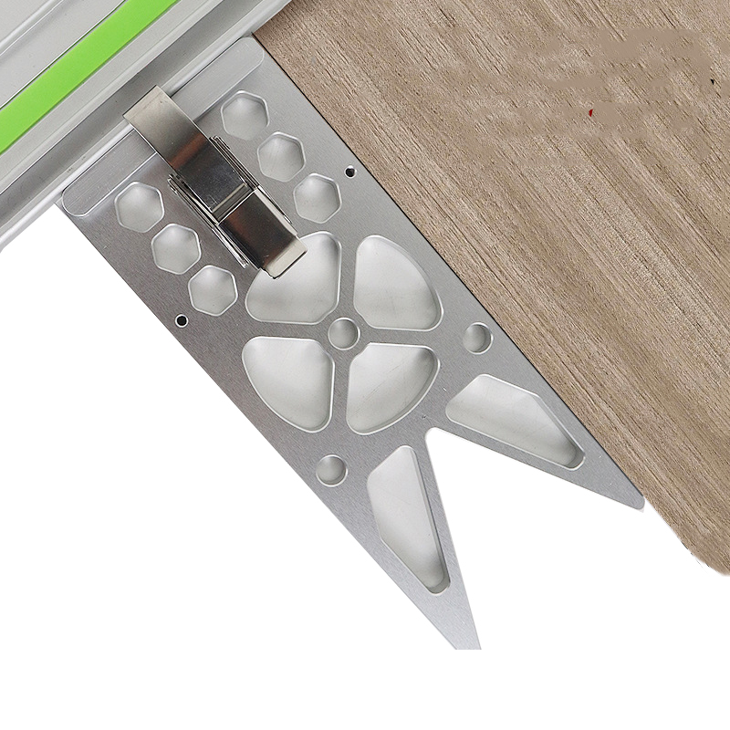 Houtbewerking Hoek Stop Universele 90 Graden Haakse Geleiderail Klem Voor Elektrische Circulaire Extra Snijden Positionering