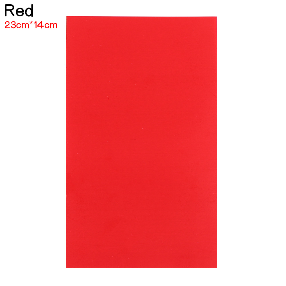 10 Pcs Kleurrijke A4 Organische Coatings Water-Oplosbare Carbon Papier Voor Doek Borduurwerk Tracing Bumf Tekening Transfer Naaien Accessor: red A