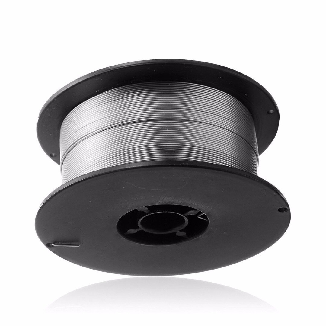 1 rulle rustfrit stål solid-core svejsetråd 0.8mm 500g/1kg mig loddetilbehør til fødevarer/generelt kemisk udstyr