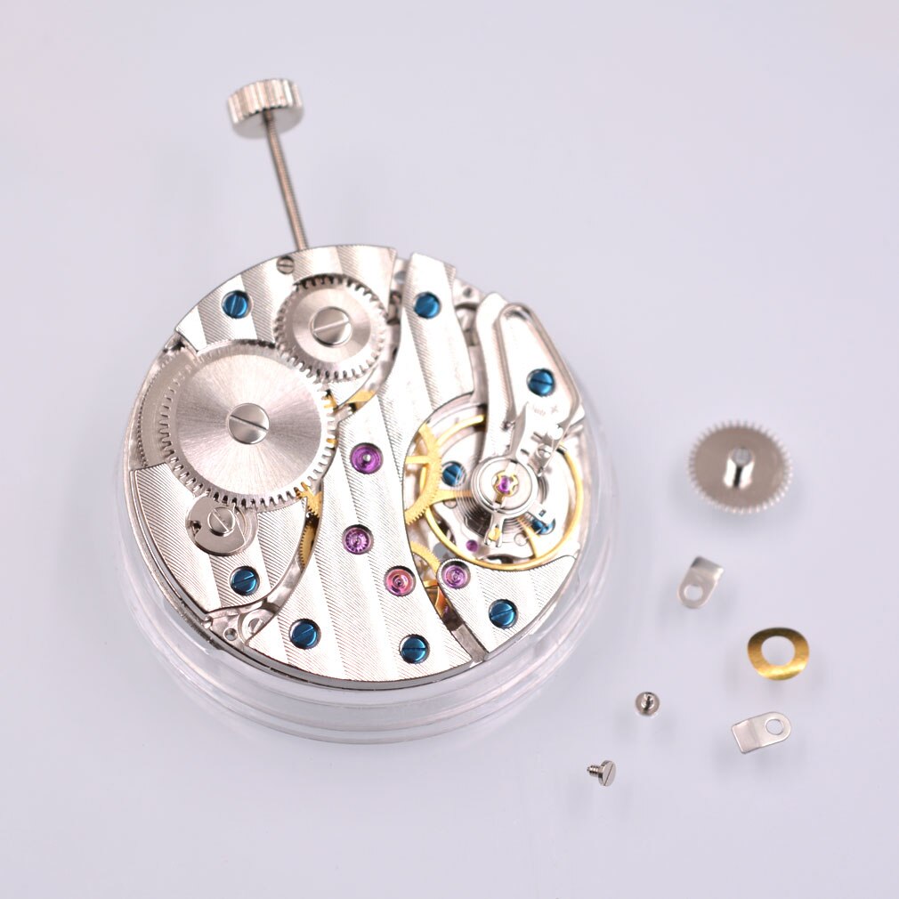 classic vintage watch movement 17 Jewels hand winding 6497 mens watch Swan Neck movement