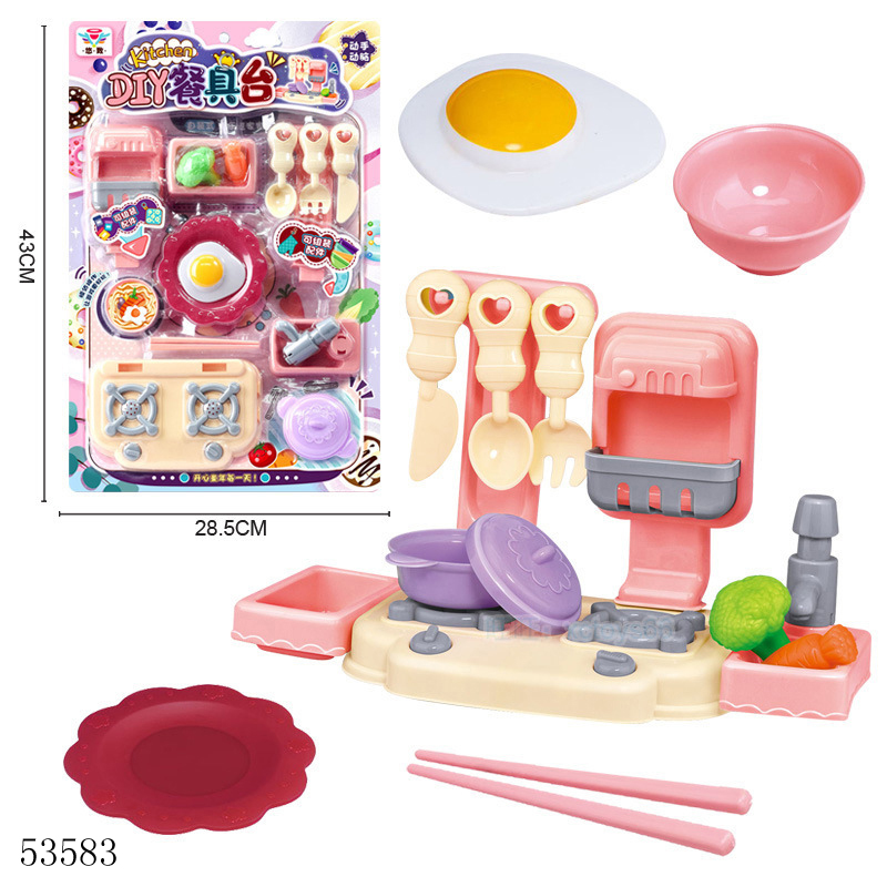 Mini giocattoli da cucina gioca cibo frutta e verdura giochi utensili da cucina giocattoli educativi per bambini: Grigio scuro