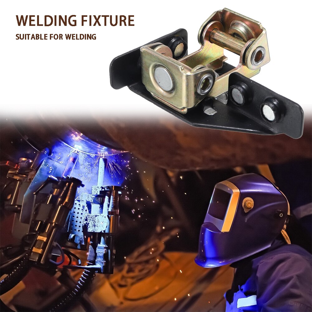 Suspender Fixture Adjustable Welding Rack V-shape Magnetic Welding Clamps Holder Suspender Fixture Adjustable Magnetic Holder