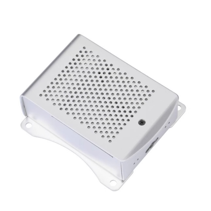 Raspberry Pi 4 Aluminum Alloy Case Metel Box with Hanging Bracket support Cooling Fan Screwdriver for Raspberry Pi 4 Model B: MULTI