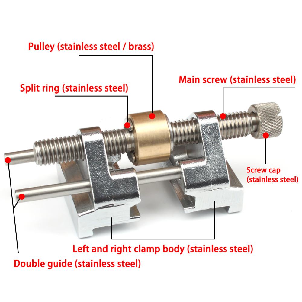 Guide d'affûtage à Angle fixe pour ciseau à bois, affûtage de bord de ciseau plat, outil de cuisine en acier inoxydable, 1 pièce