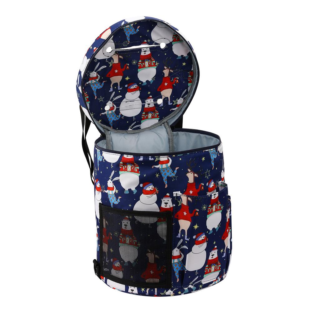 Knitting Bag Yarn Tote Storage Bag For Wool Crochet Hooks Knitting Needles DIY Household Organizer Sewing Tools Accessories