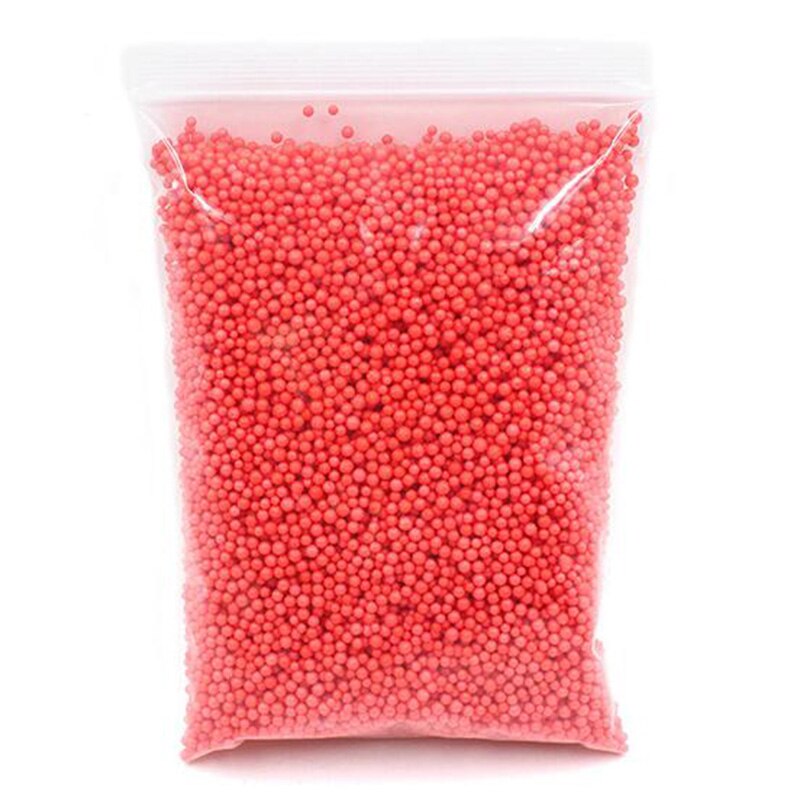 1PCS DIY Sneeuw Modder Deeltjes Accessoires Polystyreen Piepschuim Ballen Fles Slijm Ballen Kleine Tiny Foam Kralen Voor Foam Filler: 3