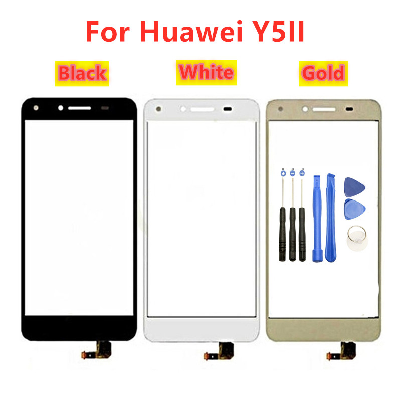 Voor Huawei Y5 II Touch Panel Screen Voor Huawei Y5 ii glas Screen Y5ii Touch screen Digitizer Sensor CUN-L01 U29 l23 L03 L21 L22