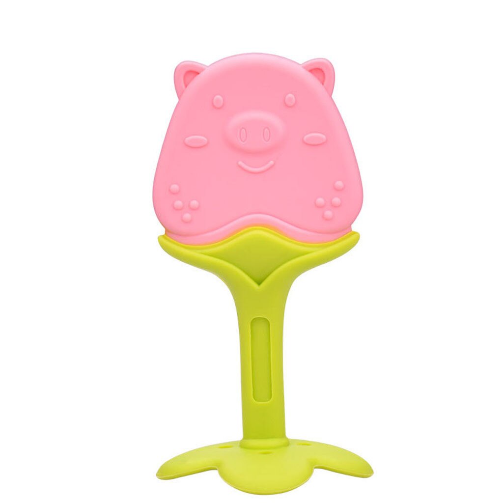 Baby Fruit Bijtring Zachte Siliconen Kinderziektes Speelgoed Baby Interessante Druif Oranje Perzik Tandjes Kauwen Training Speelgoed Voor Peuter # p4: K