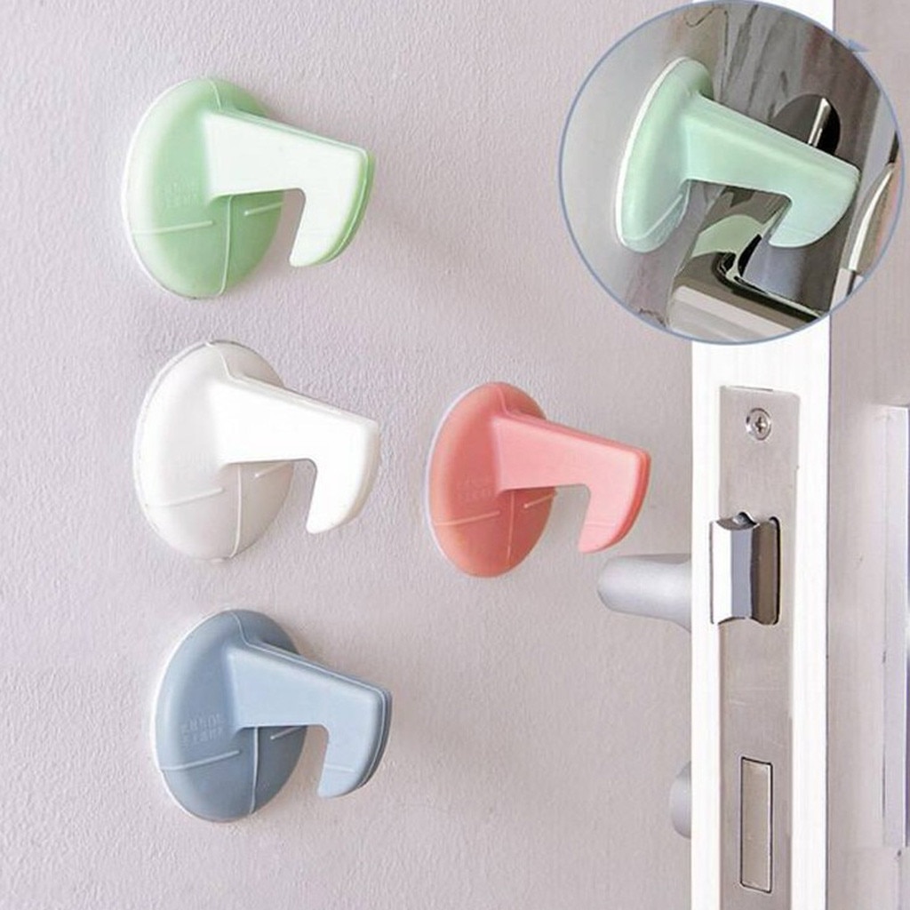Door Stopper Silicone Door Lock Protective Pad Anti-Collision Stop Door Protector Tope Puerta Suelo Multifunctioal Door Holder