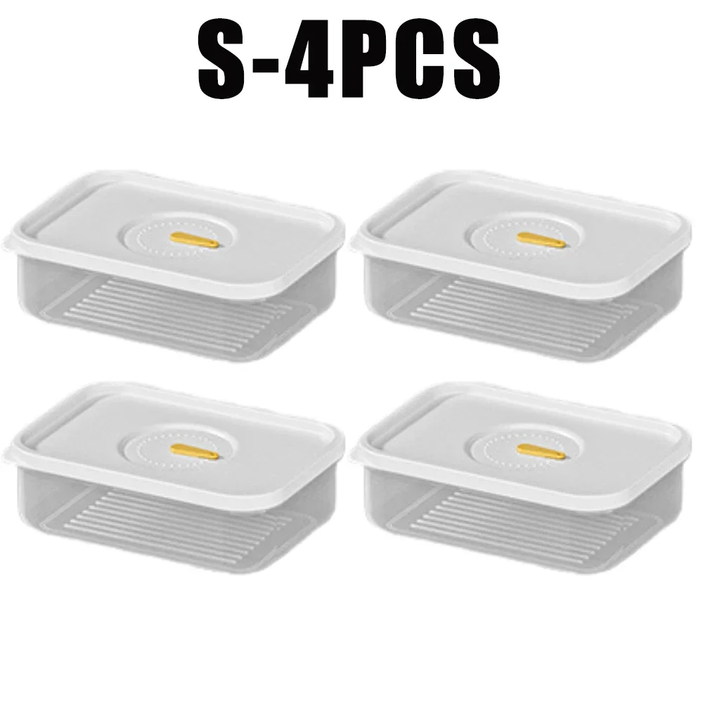 Stackable Airtight Food Containers Clear Cheese Meat Keeper Box Refrigerator Safe for Salami Turkey Sausage Deli Storage: DARK GRAY