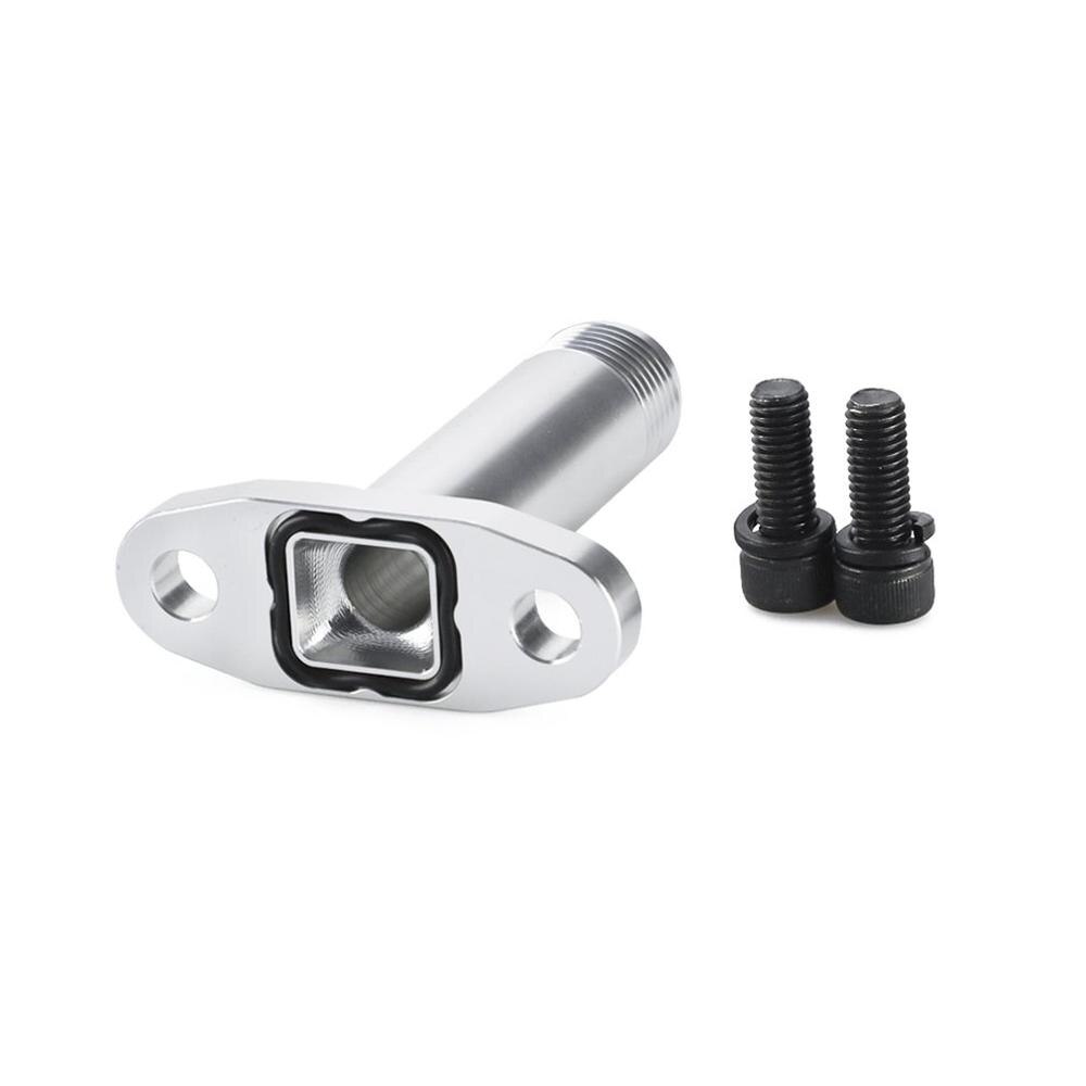 Extended 10 AN AN10 Turbo Drain Fitting for T3/T4 Turbochargers Flange Precision Turbo Oil Drain Return Flange Adapter