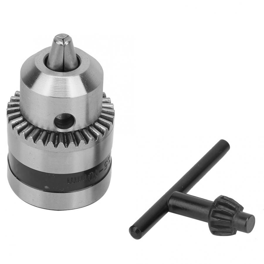 CHANCS Boor Chuck 3/8-24UNF Draad Zelfsluitende 1.5-10MM Handboor 12MM Boring Fijne Draad Verbindingsstaaf SetElektrische Boor Chuck Adapter DIY Boor Elektrische Chuck