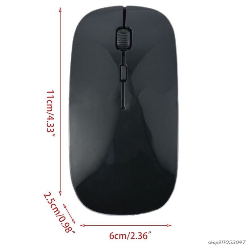 2.4 GHz USB Optical Mouse Wireless Cordless Mouse Mice Optical Scroll For PC/Laptop/Computer F25 21