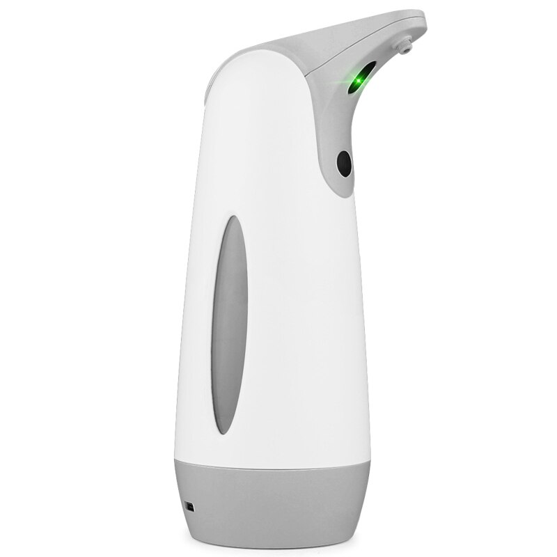 400ml Automatic Soap Dispenser Touchless Infrared Sensor Soap Dispenser with USB Charging for Bathroom Kitchen: GY