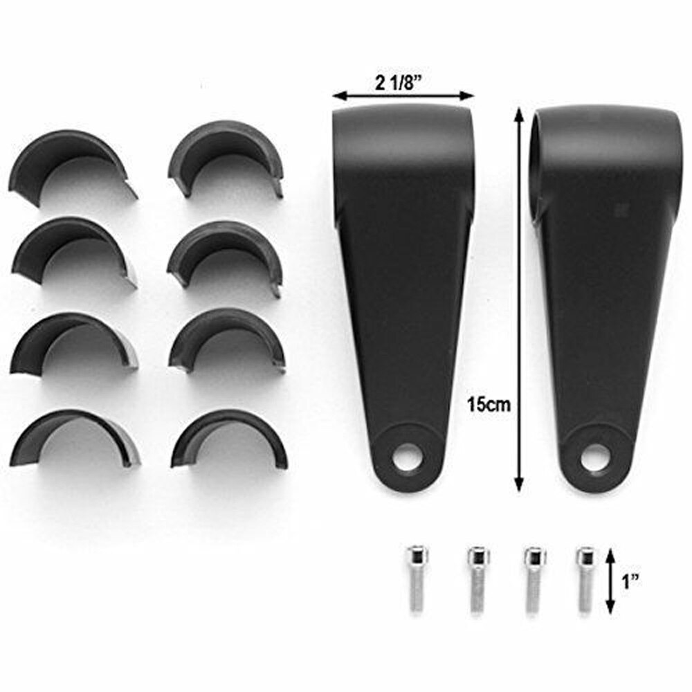 35mm 39mm 41mm Motorcycle Headlights Mount Brackets Clamp Fork Ear Aluminum For Cafe Racer Headlight Bracket Accessories