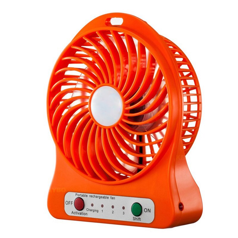 Foldable Hand Fans Battery Operated Rechargeable Handheld Mini Fan Electric Personal Fans Hand Bar Desktop Fan: K-6-yellow
