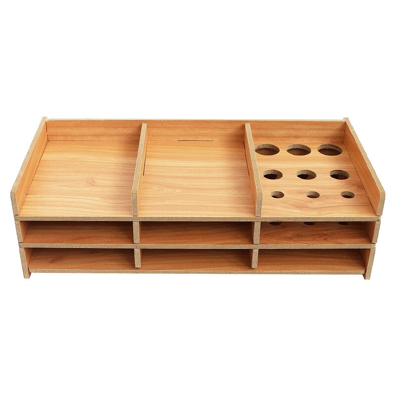 DIY Wooden Drawer Organizer Box Diamond Painting Tray DIY Craft Storage Accessoires Tools Kit Bead Container Organizer Racks: 9 Grids Holder