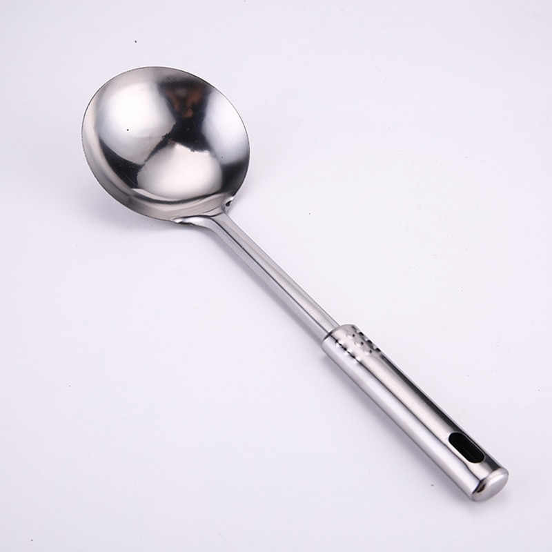 Stainless Steel Cooking Tool Set Colander Spatula Shovel Spoon Kitchenware Gadgets 7 Pieces Home Kitchen Accessories Set