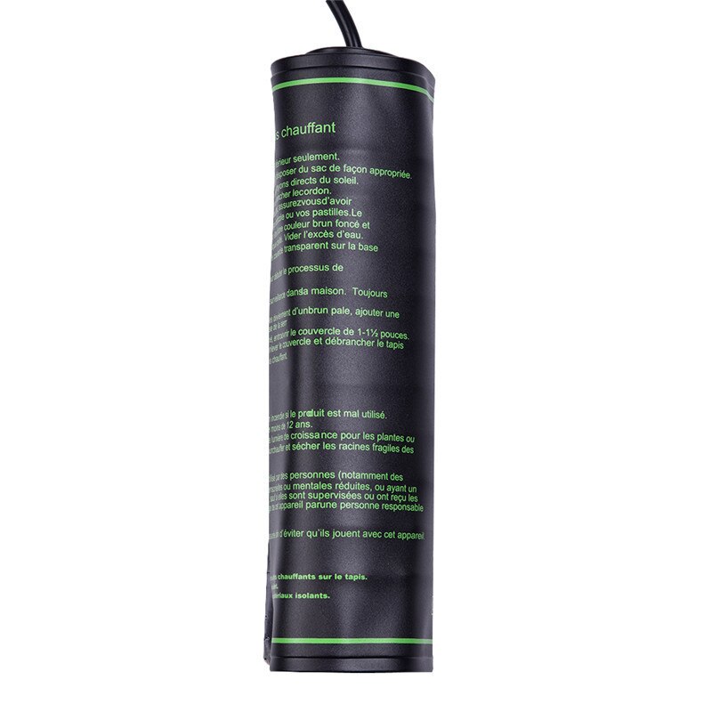 Esterilla de calor semillero para vivero almohadilla de arranque clonada de germinación de semillas, impermeable, suministros para jardín, enchufe para UE, EE. UU., Reino Unido