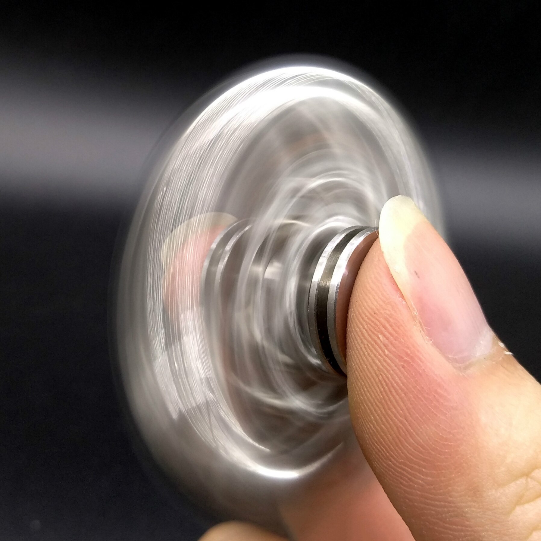 Steel Ball Ferris Wheel Metal Fidget Spinner Stainless Steel Hand Spinner Stress Reliever Toys Gyroscope Desktop for Adult