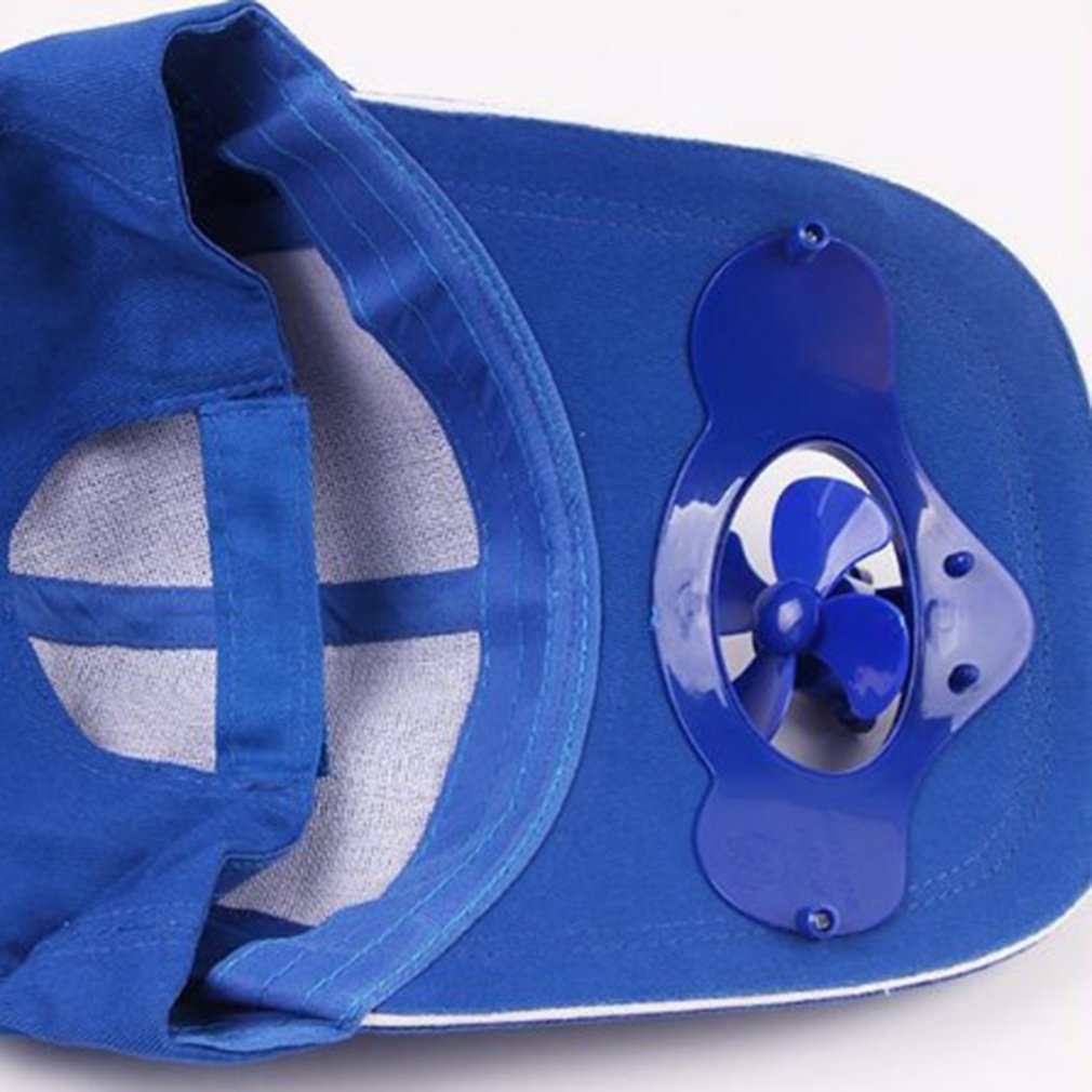 Protector Solar ventilador sombrero verano sombreros de deporte al aire libre gorro de protección Solar con energía Solar ventilador de bicicleta escalada gorra de béisbol