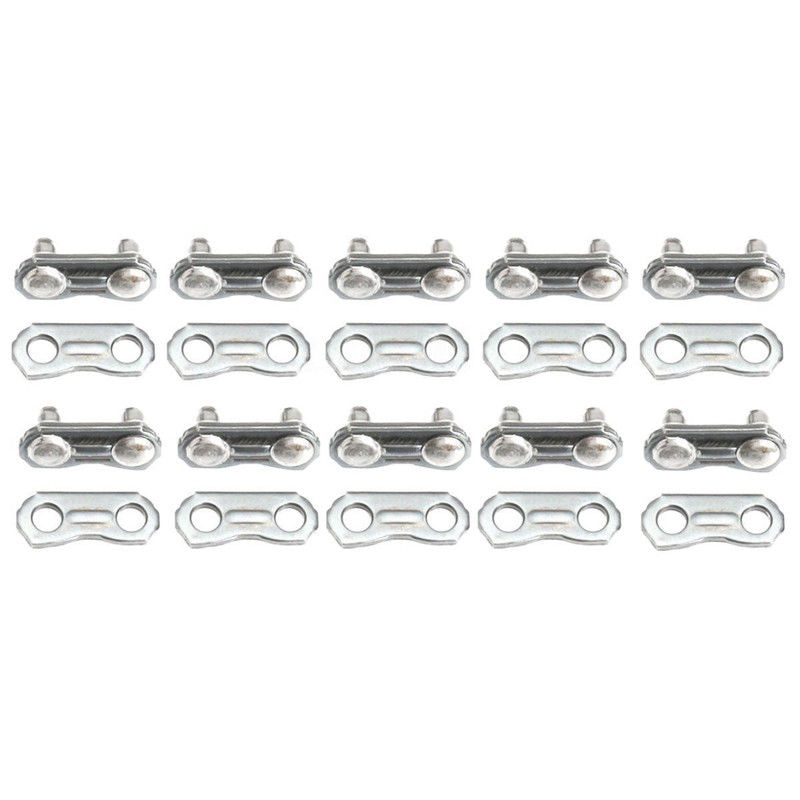 10 Sets Stainless Steel Chainsaw Chain Joiner Link Fit for JOINING 325 058 Chain