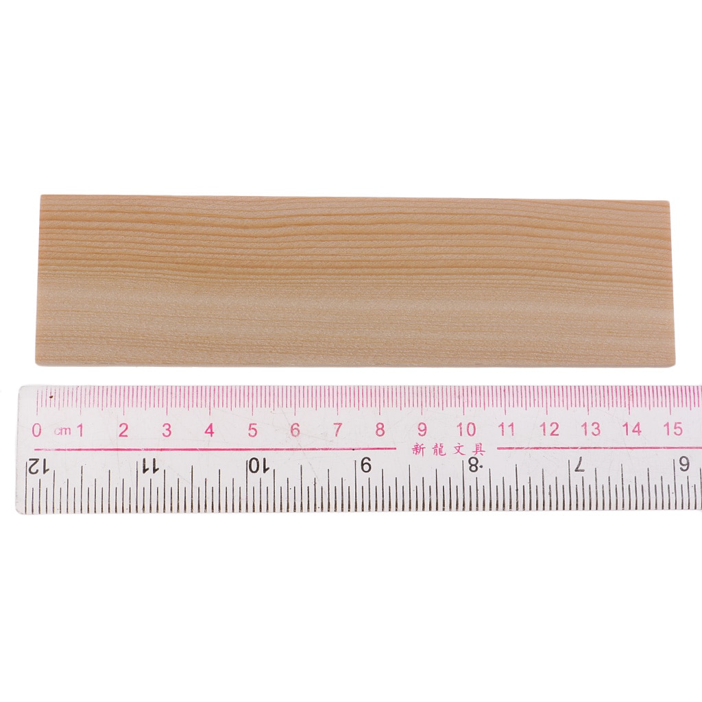10 Uds Balsa hojas de madera 150x40x6mm para avión/barco modelo DIY Tarjeta de madera Tarjeta De Nombre placa de madera formas signo artesanal