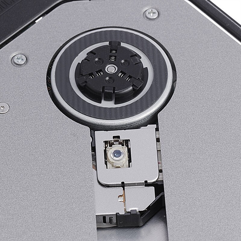 Extern cd dvd-enhet usb 2.0 bärbar cd-enhet brännare spelare för bärbar dator mac stationär imac fönster vista