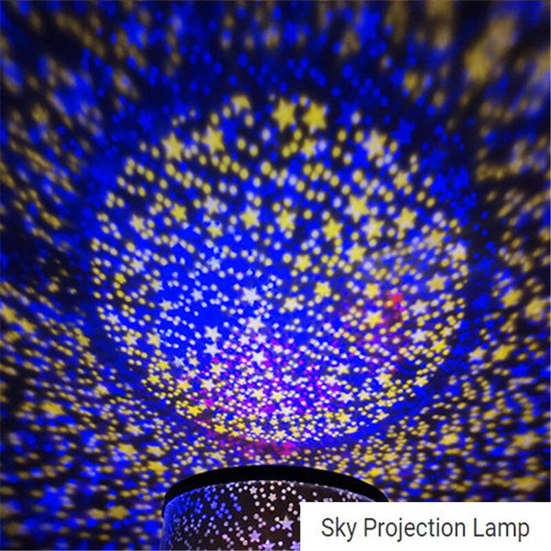 Led Romantische Hemel Projectie Lamp Led Sterrenhemel Projector Lamp Ster Licht Kids Batterij Usb Batterij Nachtlampje xmas: Star Master