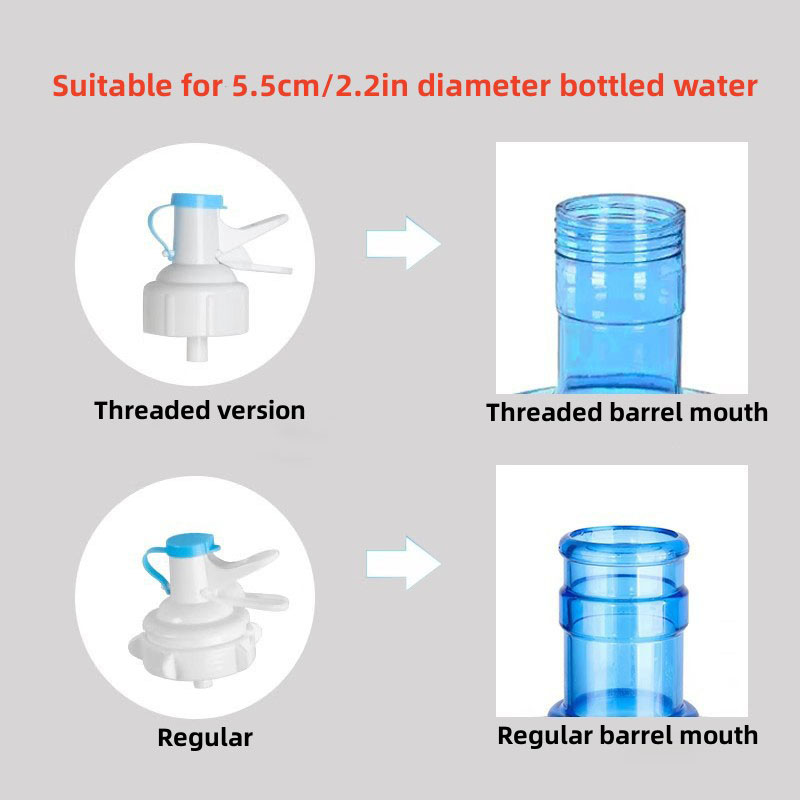 Convenient Inverted Water Dispenser, Universal Inverted Stand for Bottled Water with Water Spout, Simple Water Dispenser