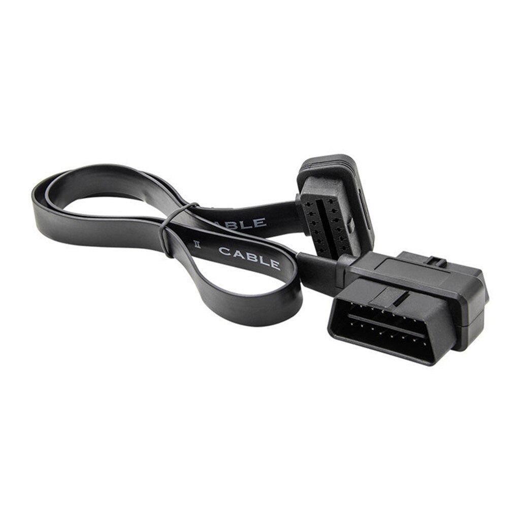 Convertor Adapter Cable Diagnostic OBD2 Extension Cable 2 In 1 70CM 16Pin Female To Male/Female Extension Connector