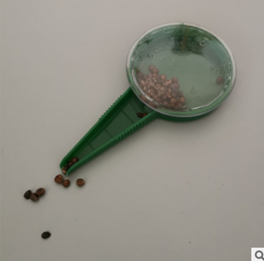 Seed Sower Planter Gardening Supplies Hand Held Flower Plant Seeder hydroponic systems plastic pot garden pots home and garden: 2