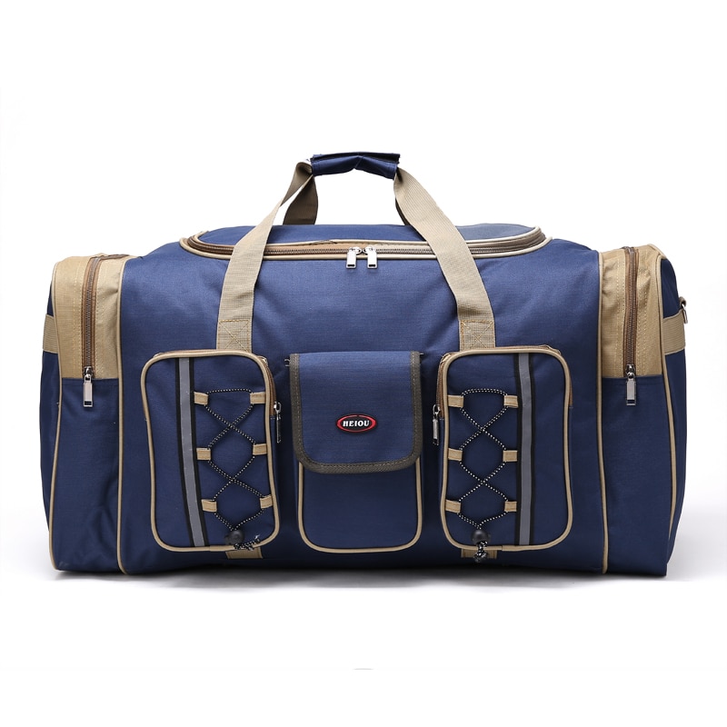 2019 sacos de viagem de bagagem de zíper portátil feminino ou masculino extra super grande capacidade tamanho 65*35*30cm tote de náilon crossbody saco