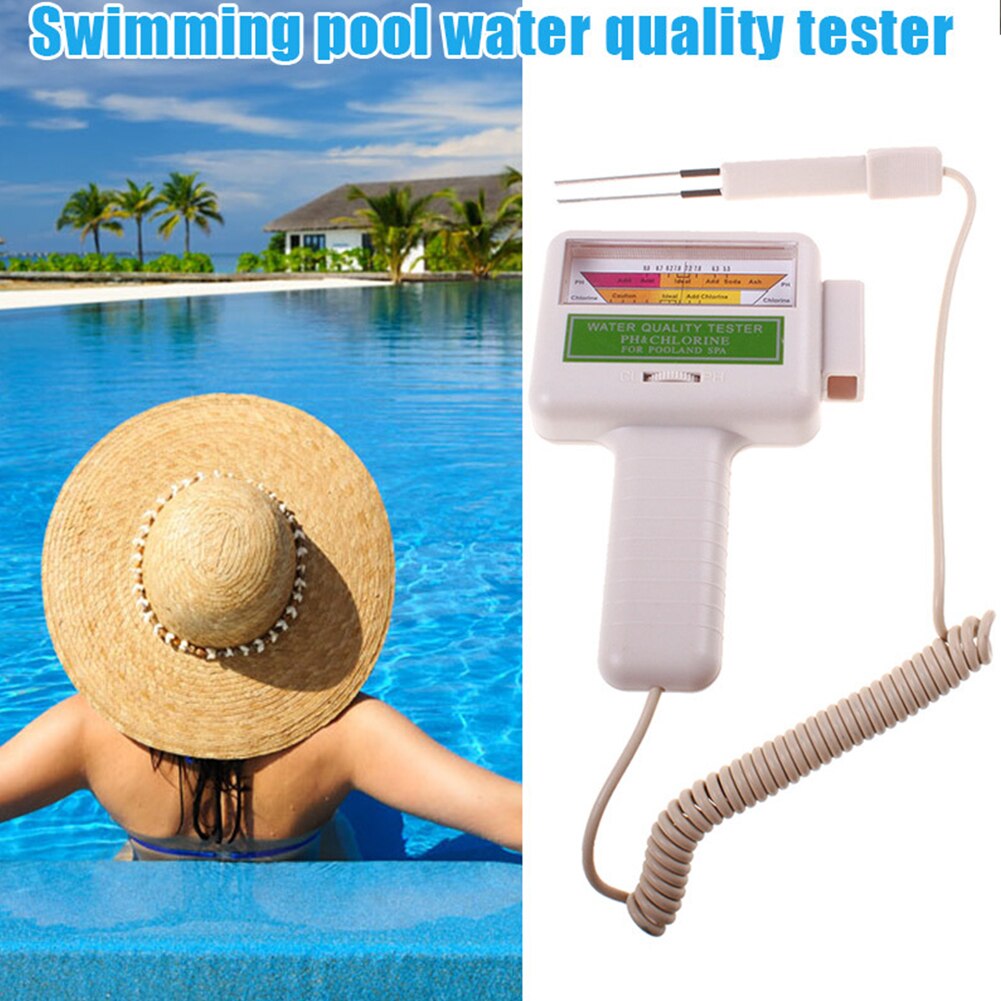 Water Ph Chloor Niveau Tester Digital Zwembad Spa Ph Meter