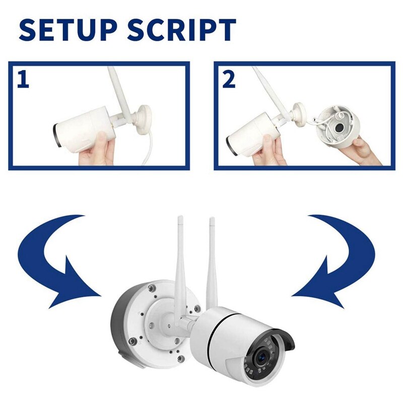 Universal Security Camera Junction Box Mount Bracket,Outdoor Use Waterproof Wall Ceiling Mount Cable Base Boxes