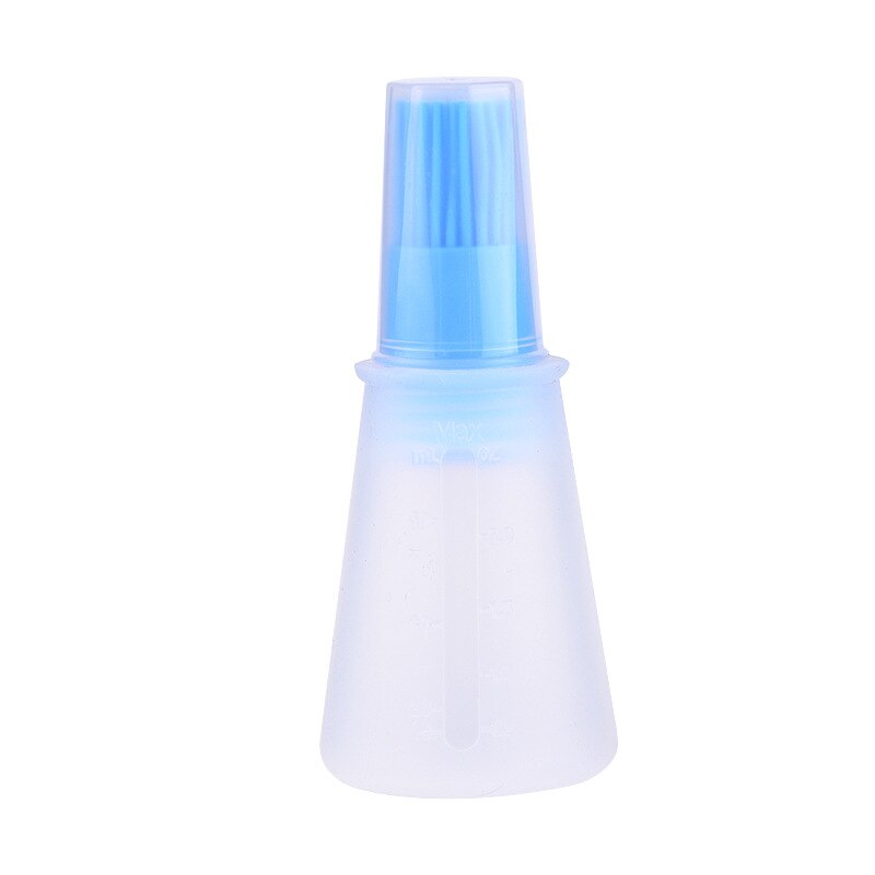 Portable Silicone Oil Bottle with Brush Grill Oil Brushes Liquid Oil Pastry for Kitchen Baking BBQ Tool Kitchen Tools for BBQ: A-3