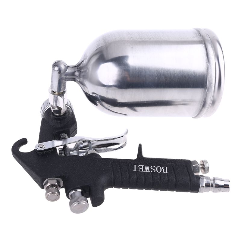 W-71 400Ml Verf Spray Professionele Pneumatische Airbrush Spuit Auto Schilderen Verstuiver Tool Met Borstel Wrench